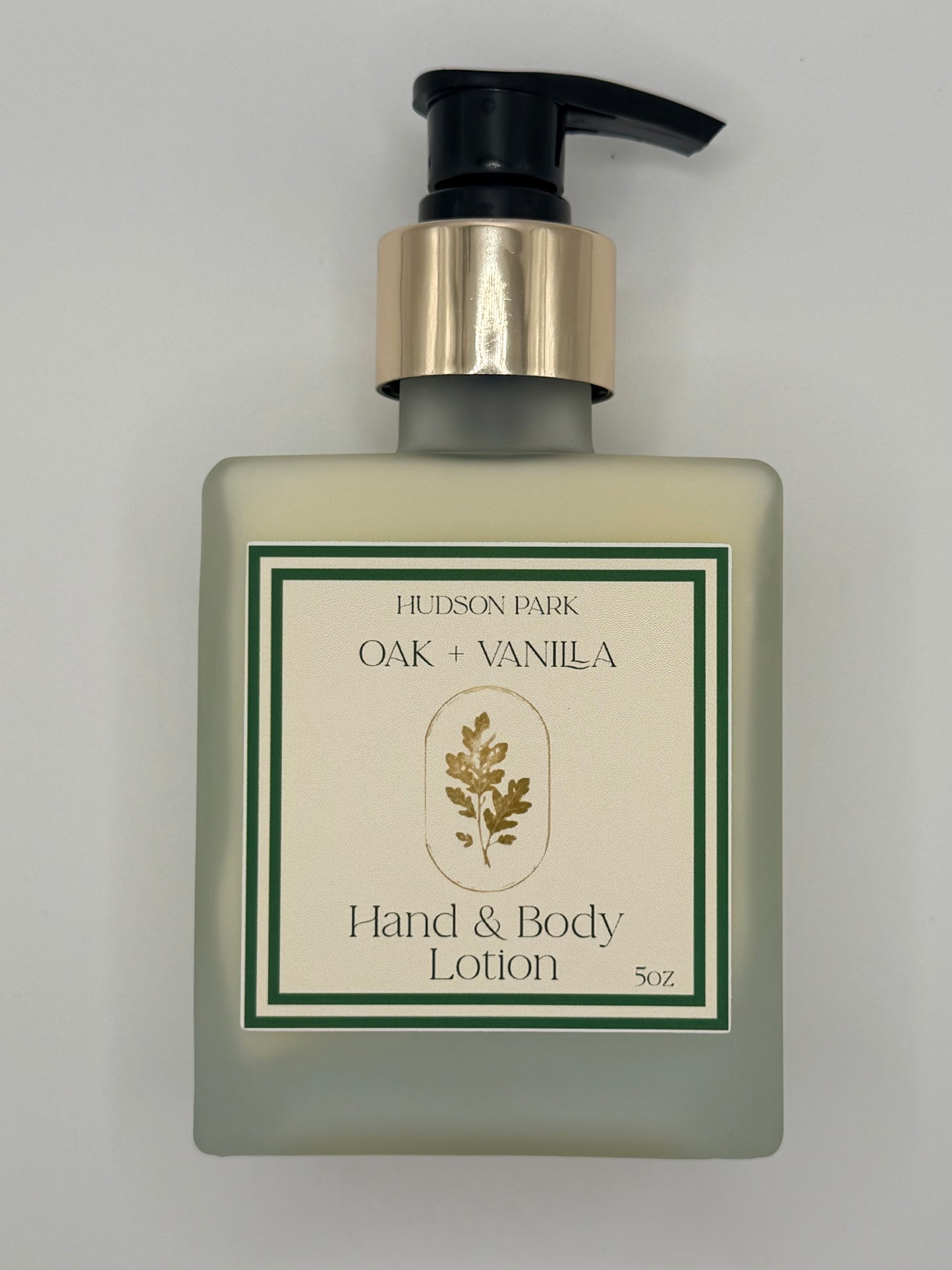 Oak and Vanilla Lotion